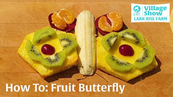How to make a Fruit Butterfly